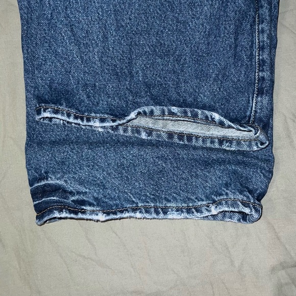 90s Baggy Blue Jeans Size 16 - Picture 7 of 9